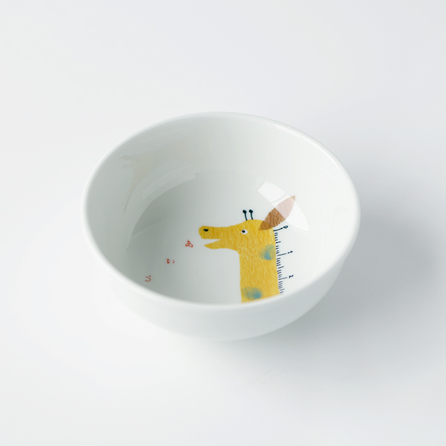 波佐見焼　陶房青　AO SHOP　吉村陶苑　MPots　こども　食器　子ども　こどもうつわ　動物　どうぶつ　ボウル　鉢　丼