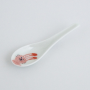 波佐見焼　陶房青　和食器　器　スプーン　子ども食器　こども　子供　M.Pots　うさぎ