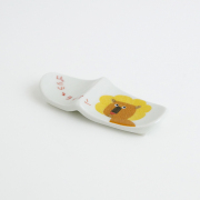 波佐見焼　陶房青　AOSHOP　子ども食器　こども　M.Pots　レスト　箸置き　動物　どうぶつ