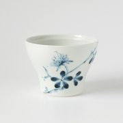 波佐見焼　陶房　青　反湯呑　新仙茶　フリーカップ　5柄揃　新品未使用 和食器・新仙茶・カップ 波佐見焼陶房青