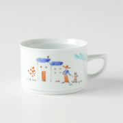 陶房青　Ao　波佐見焼　吉村陶苑　プレゼント　カップ　ぐい呑　マグ　丸皿　角皿　そば猪口　碗　ボウル　スープ