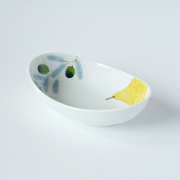 マティーニ　楕円鉢　ボウル　波佐見焼　陶房青　AO SHOP　吉村陶苑