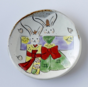 波佐見焼　陶房青　AO SHOP　Ao　アオ　吉村陶苑　通販　食器　鬼絵　うさぎ　