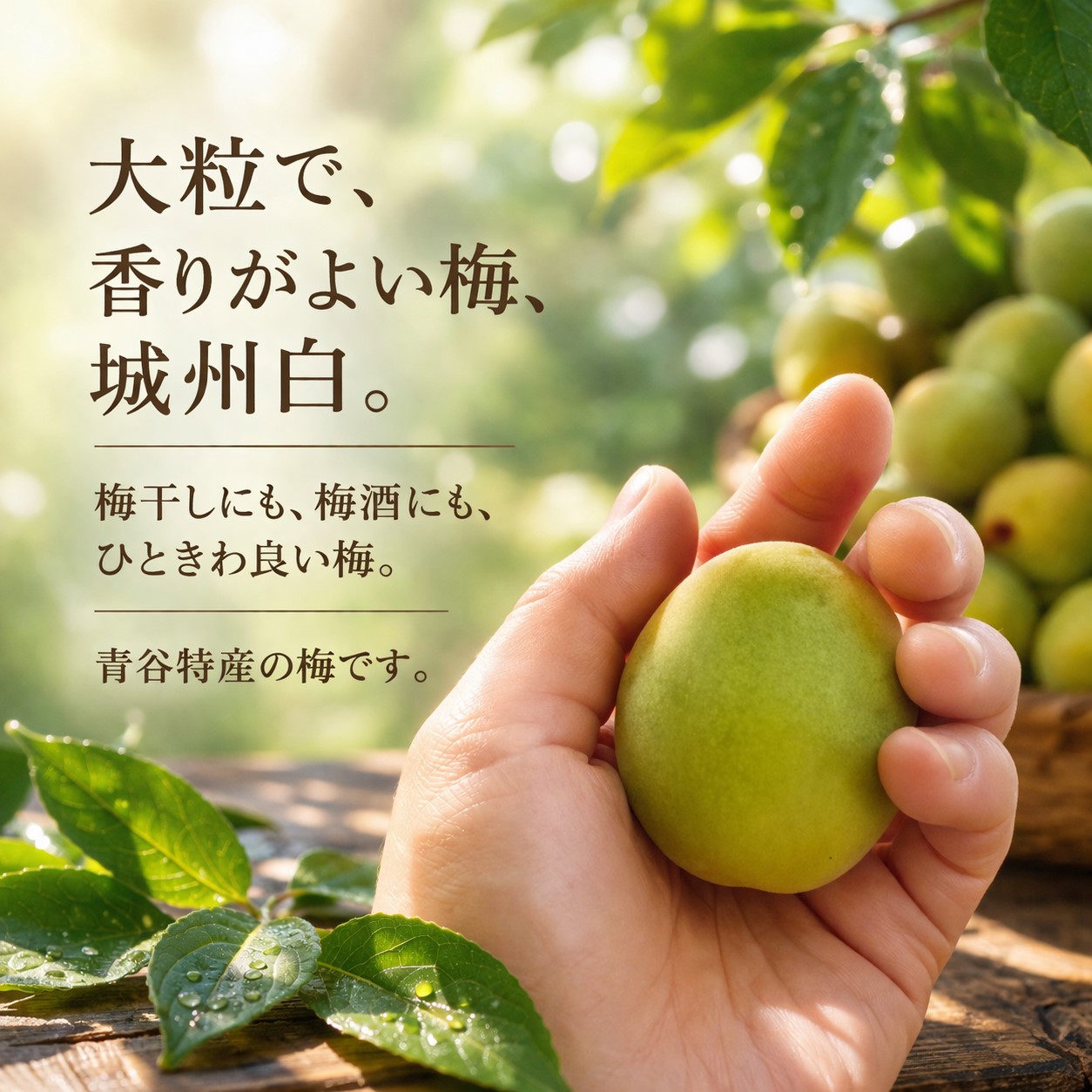 青谷 梅 工房