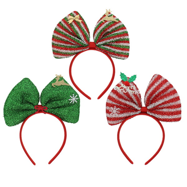 スノーキッズ クリスマスカチューシャ １２入