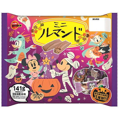 141ｇディズニーミニルマンドハロウィン（目安本数28本）