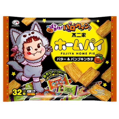 ３２枚ハロウィンホームパイ（バター＆パンプキンラテ）