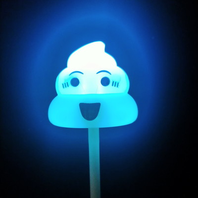 光る棒つきうんちくん １２入