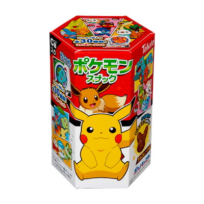 ポケモンスナック チョコレート味 ６入 【送料サービス対象外商品】