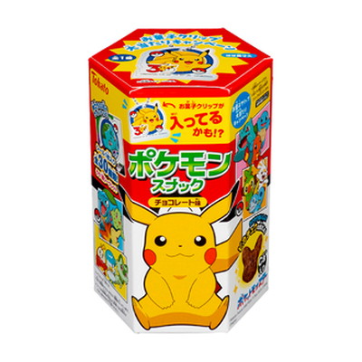 ポケモンスナック チョコレート味 ６入 【送料サービス対象外商品】