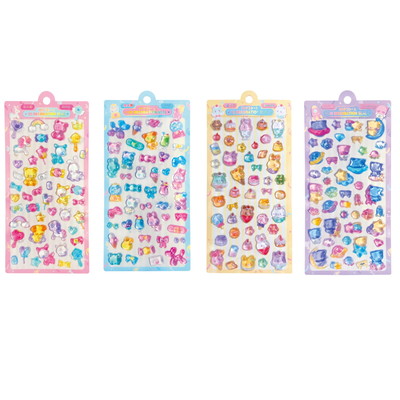 ３Dデコシール ファンシー １２枚入