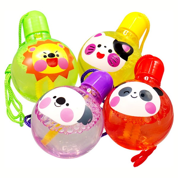 アニマルまんまるシャボン玉ペンダント ２４入