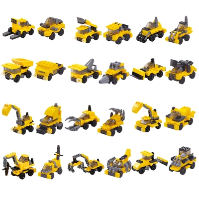 ブロックコレクション建設車 １２入