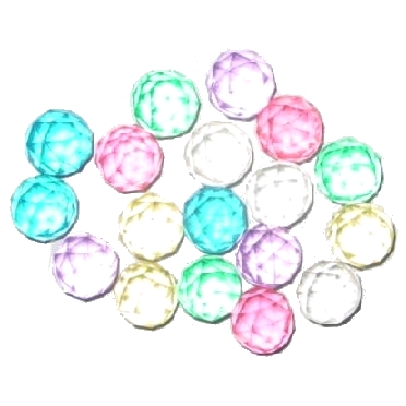 スーパーボール32mm ダイヤモンドカット ４０入