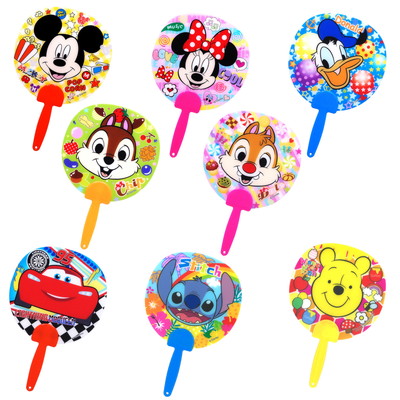 ディズニーオールスター顔柄ミニうちわ １６入