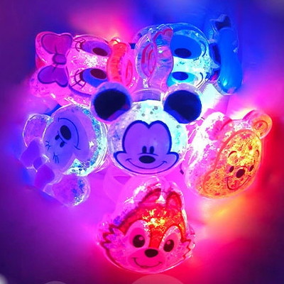 ディズニー光るキラキラゆびわ ３６入