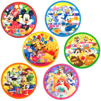 ディズニーカラフルフライングディスク １２入