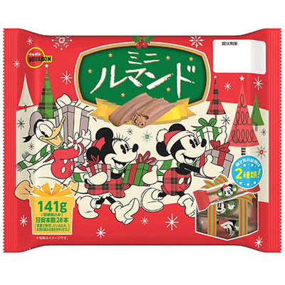 ブルボン ディズニーミニルマンド クリスマス