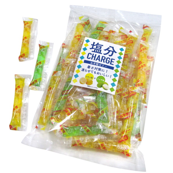 塩分チャージゼリー レモン＆ライチ 500ｇ