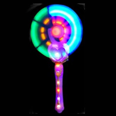 光る！ハート風車