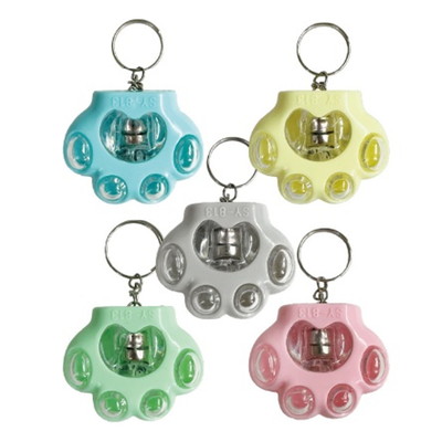 光る肉球キーホルダー ２５入