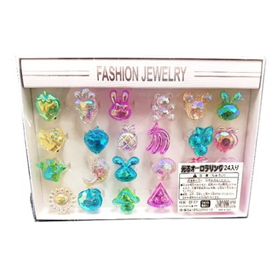 光るオーロラリング ２４入