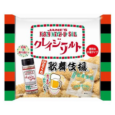 ひとくち歌舞伎揚 クレイジーソルト味 １２入