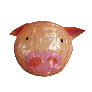 紙フーセン ぶた２号 １枚