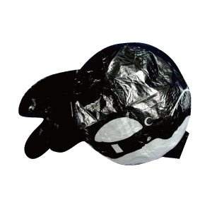 紙フーセン オルカ黒３号 １枚