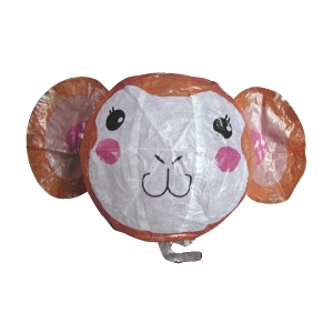 紙フーセン どうぶつ１号 さる １枚