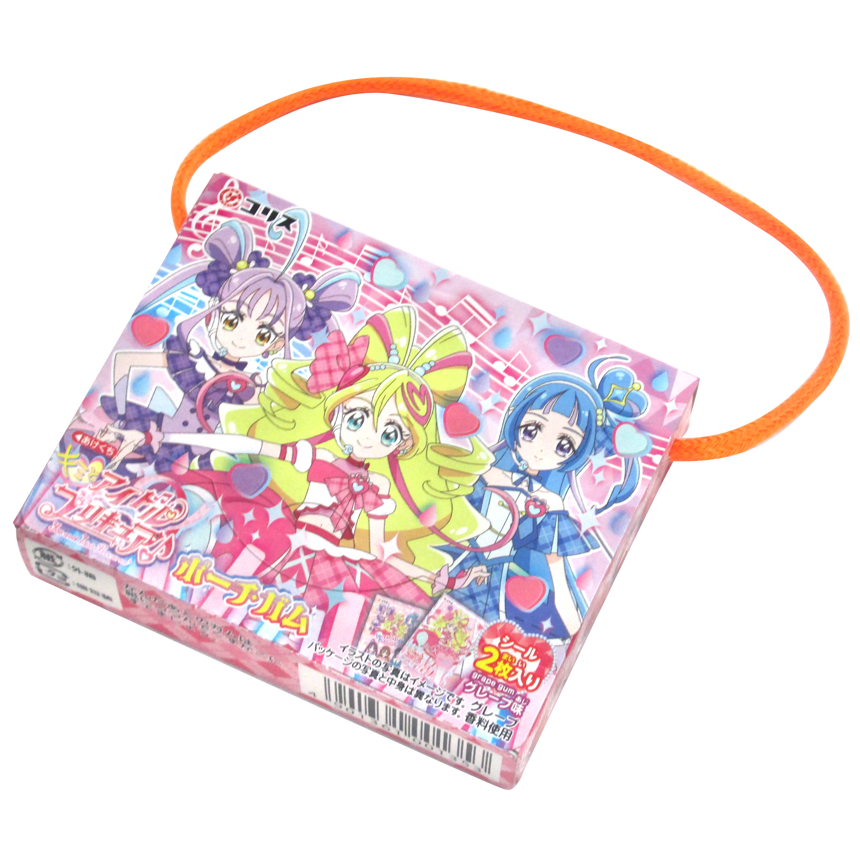 キミとアイドルプリキュア！プリキュアポーチガム １２入