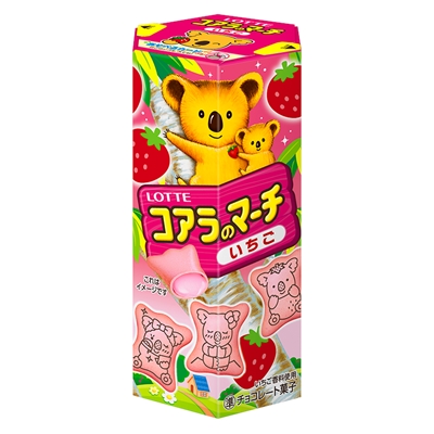 ロッテ コアラのマーチ いちご １０入