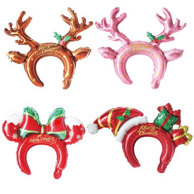 クリスマスカチューシャバルーン １２入