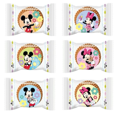 駄菓子 通販 ブルボン チョコビスケット0ｇ ディズニーイースター 駄菓子 イベント用品を卸価格で通販 あおい玩具