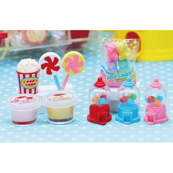 おもしろ消しゴム カラフルスイーツ ６０入