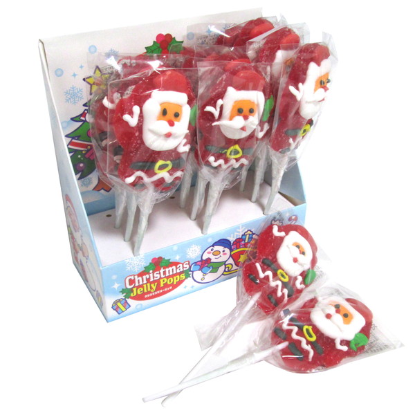 クリスマスゼリーポップ １２入