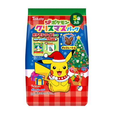 5Pポケモンクリスマスパック チョコレート味