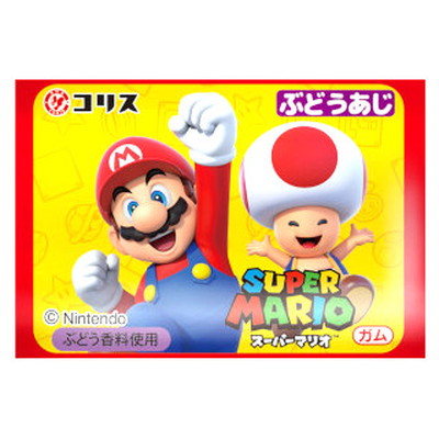 駄菓子 通販】コリス スーパーマリオガム（コリス株式会社） 駄菓子