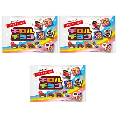 駄菓子 通販】チロルチョコ バラエティパック 1袋（18個入り