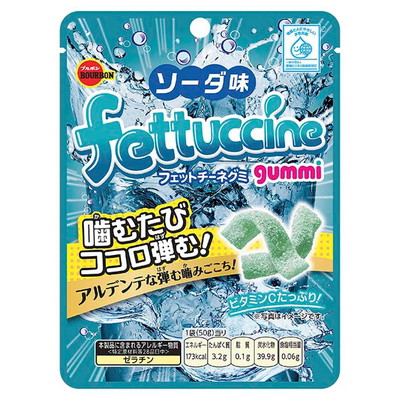 フェットチーネグミ ソーダ味 １０入