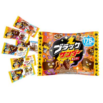 ブラックサンダーミニバーハロウィン175g 標準14～15本個装入
