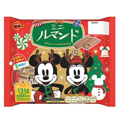 ブルボン ディズニーミニルマンド クリスマス