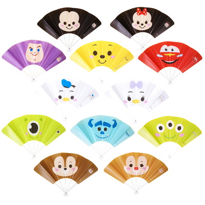 ディズニーオールスター顔柄せんす １２入