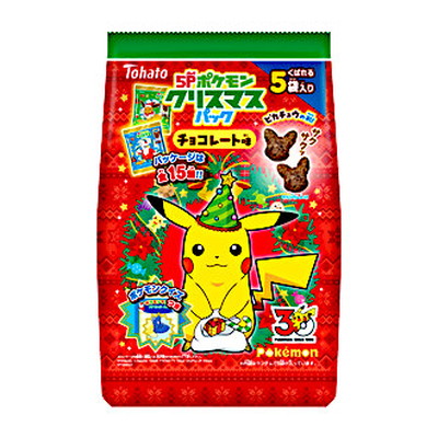 5Pポケモンクリスマスパック チョコレート味