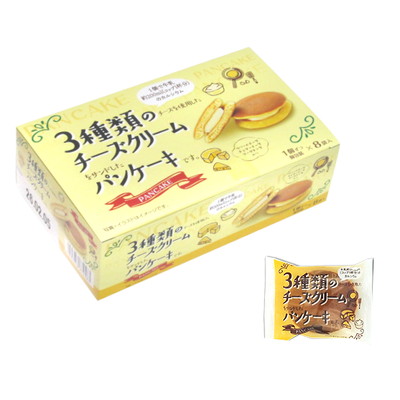 ３種類のチーズクリームパンケーキ ８袋入