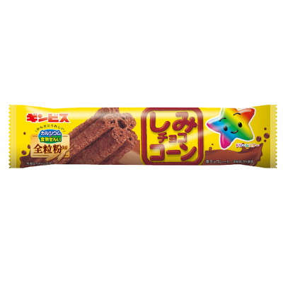ギンビス しみチョココーン全粒粉スティック １５入