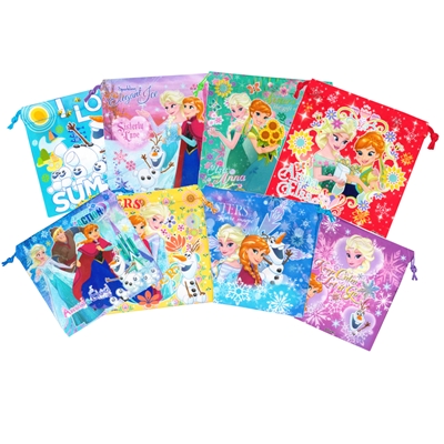 アナと雪の女王巾着袋 駄菓子詰め合わせ １個