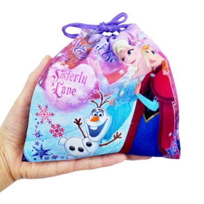 駄菓子 通販】アナと雪の女王巾着袋 駄菓子詰め合わせ 駄菓子