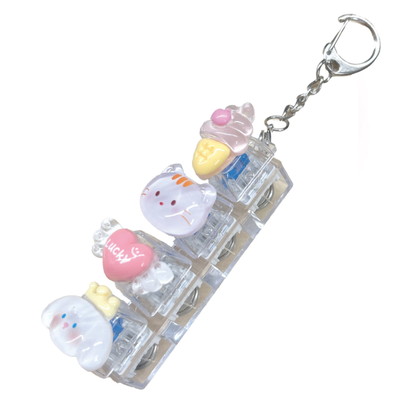 駄菓子 通販】POP CLICK！アニマルクリッカーキーホルダー 駄菓子