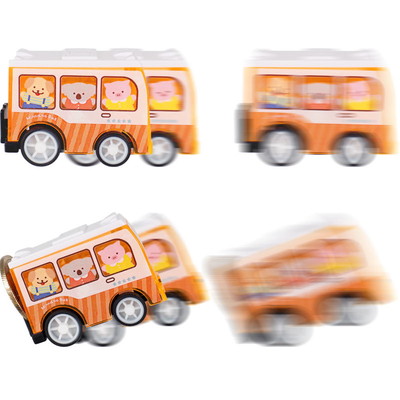 駄菓子 通販】アニマルバスプルバックカー 駄菓子・イベント用品を卸